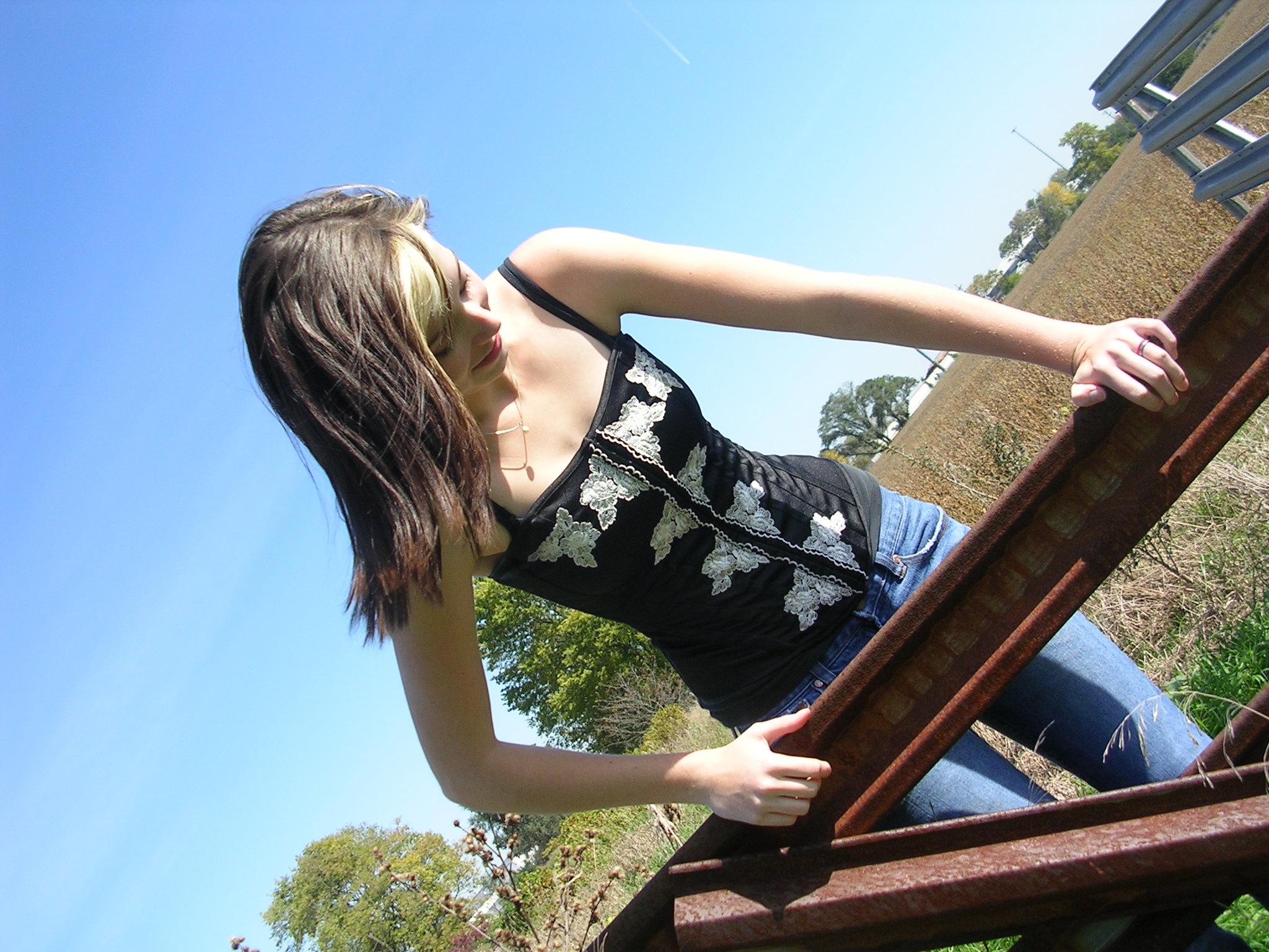 Climbing the fence