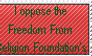 Anti-FFRF Stamp