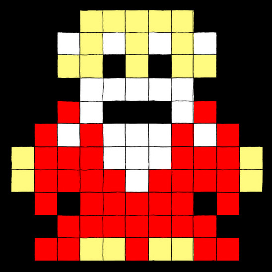 8-bit Old Man