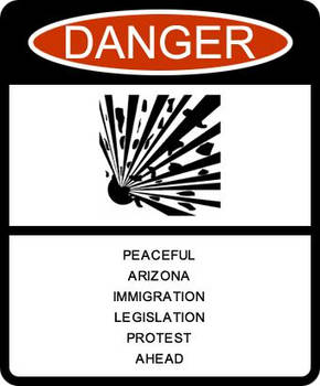 New Arizona Warning Sign