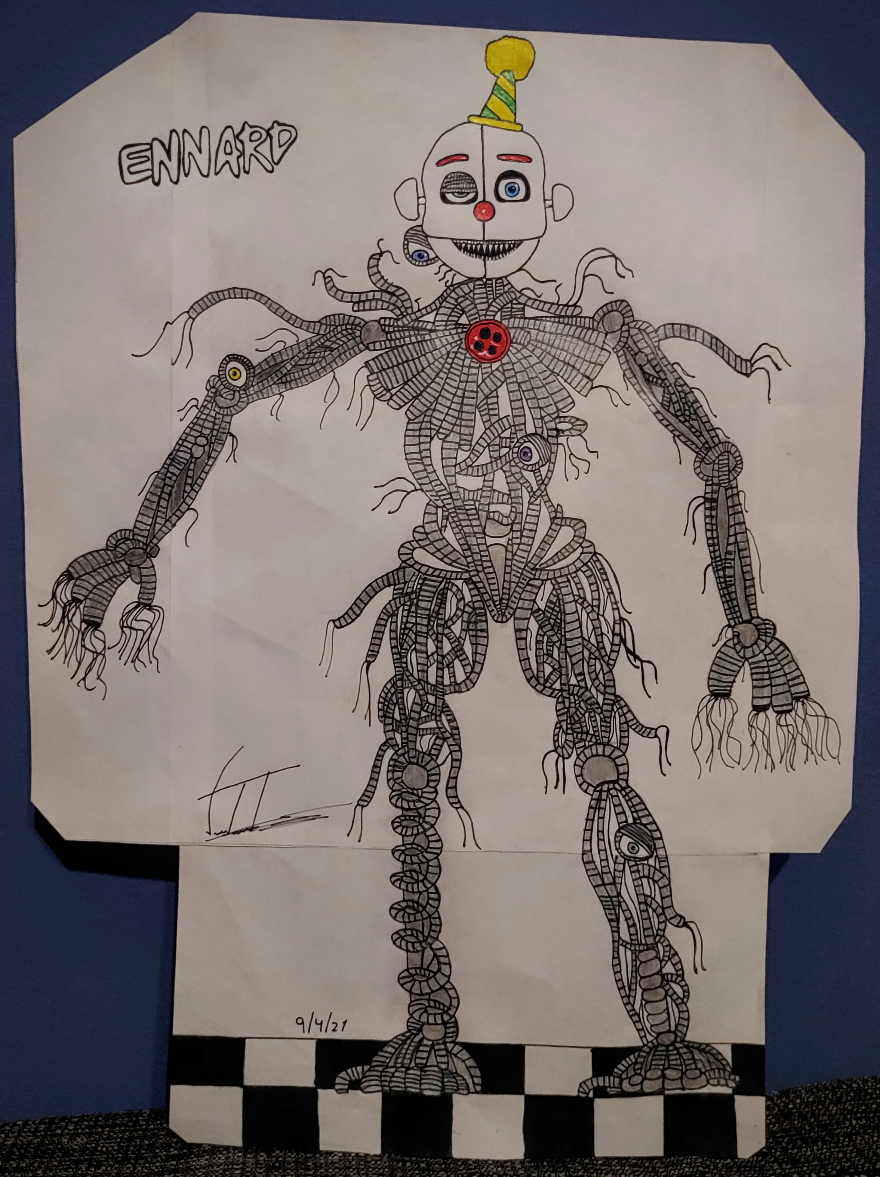Ennard (FNAF 5 SL) by ValentinTarsetti29 on DeviantArt