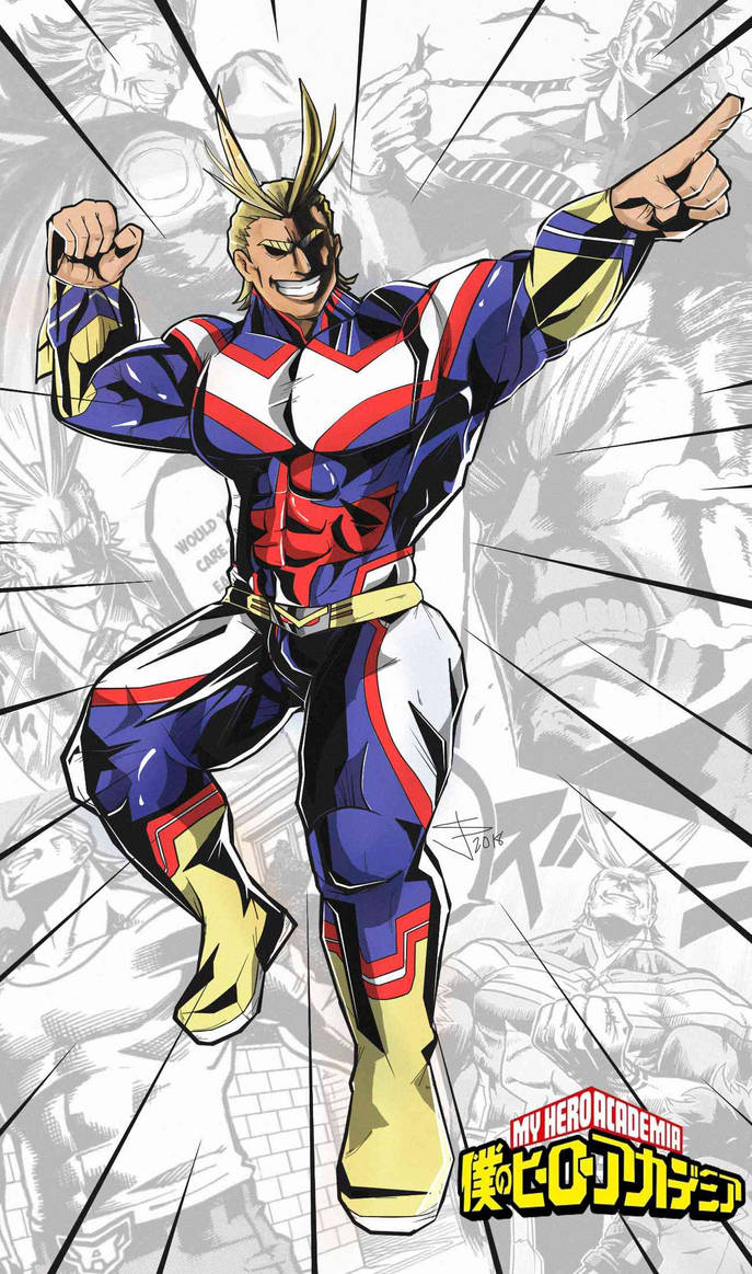 All Might by Joemar by dvljoe on DeviantArt