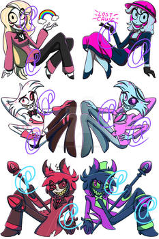 Hazbin Charms Preview