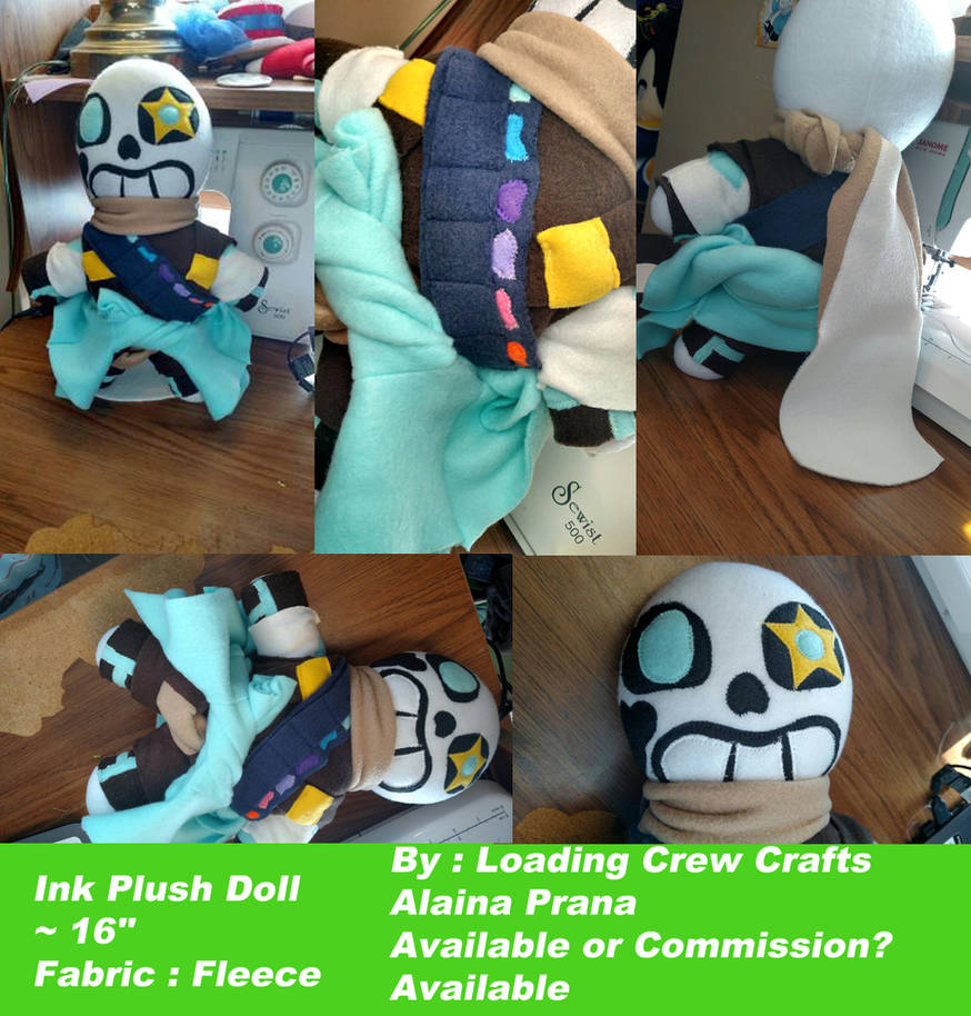 Ink Plush by AlainaPrana on DeviantArt