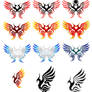 Collection of Phoenix Designs