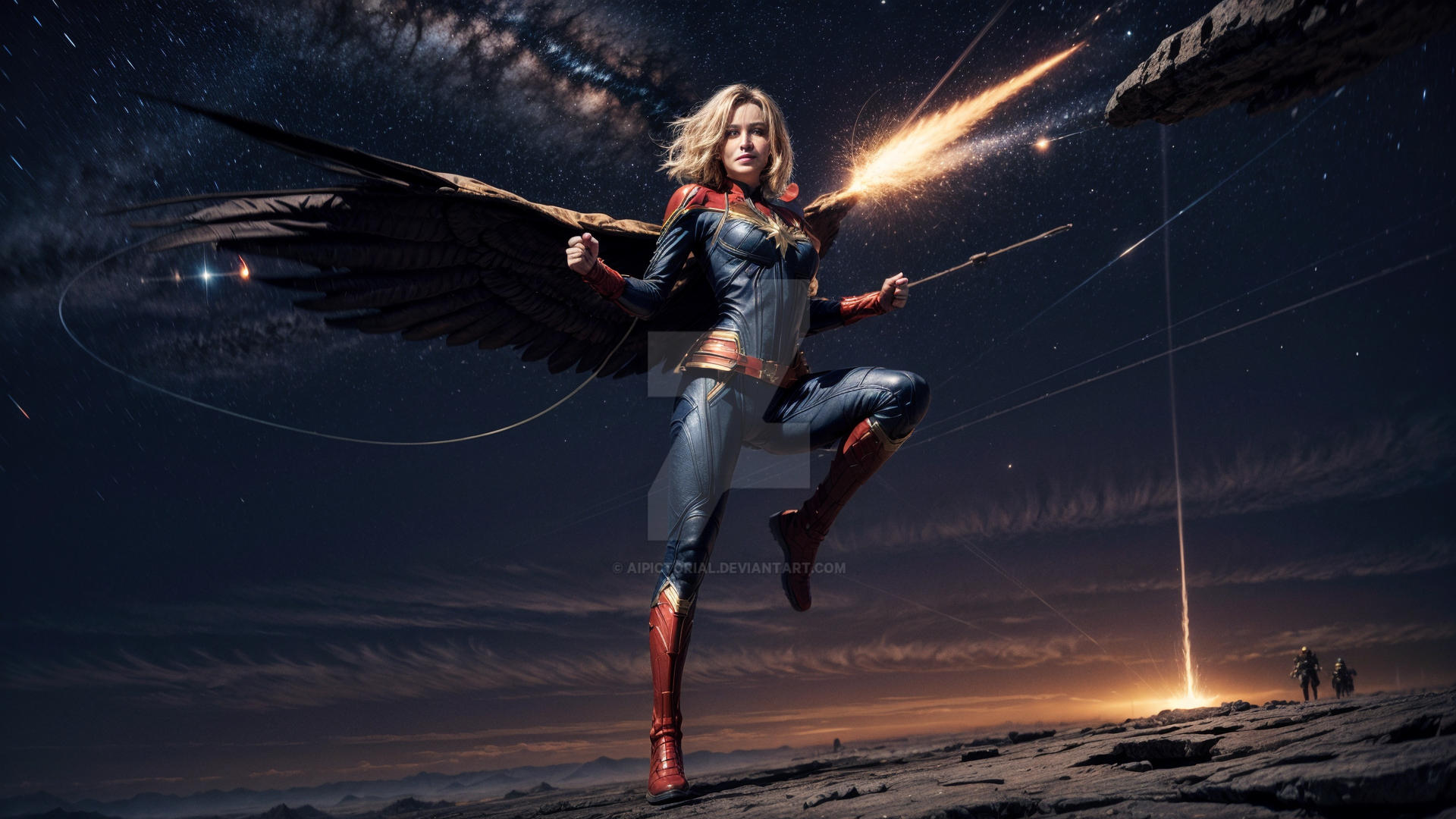 Captain Marvel By Aipictorial On Deviantart Captain Marvel By Aipictorial On Deviantart