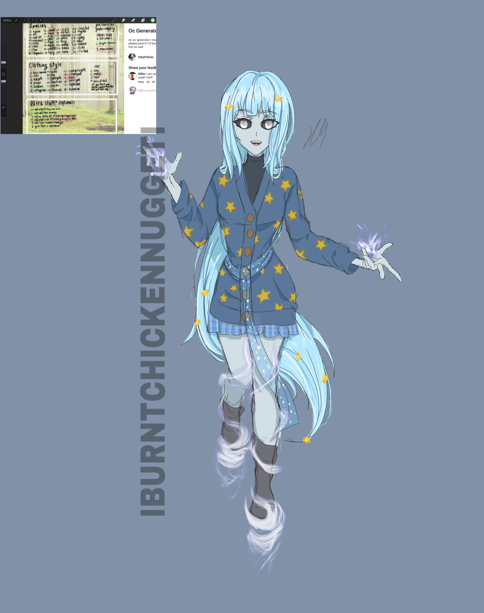 Random Number generated OC by IBurntChickenNuggetI on DeviantArt Random Number generated OC by IBurntChickenNuggetI on DeviantArt