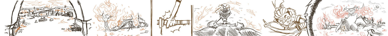 Samurai Sequence Sketch 2