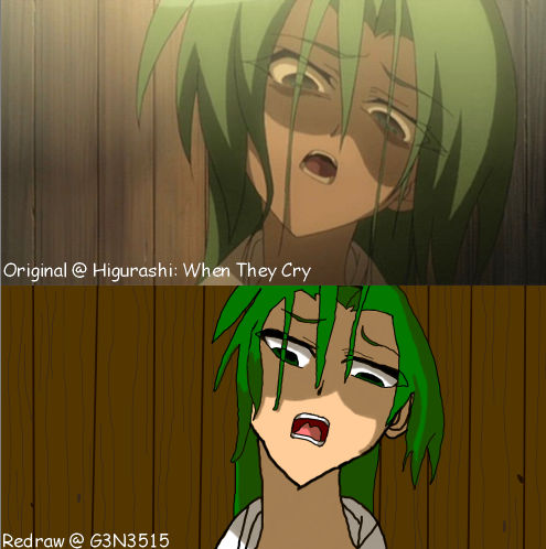 Higurashi Redraw by G3N3515H3R0 on DeviantArt