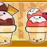 Ice Cream  Family Bookmark