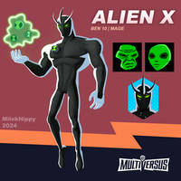 Alien X in Multiversus