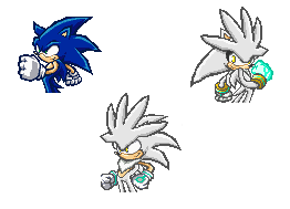 Sonic, Shadow and Silver fusion!! by RikkiandPlagg on DeviantArt