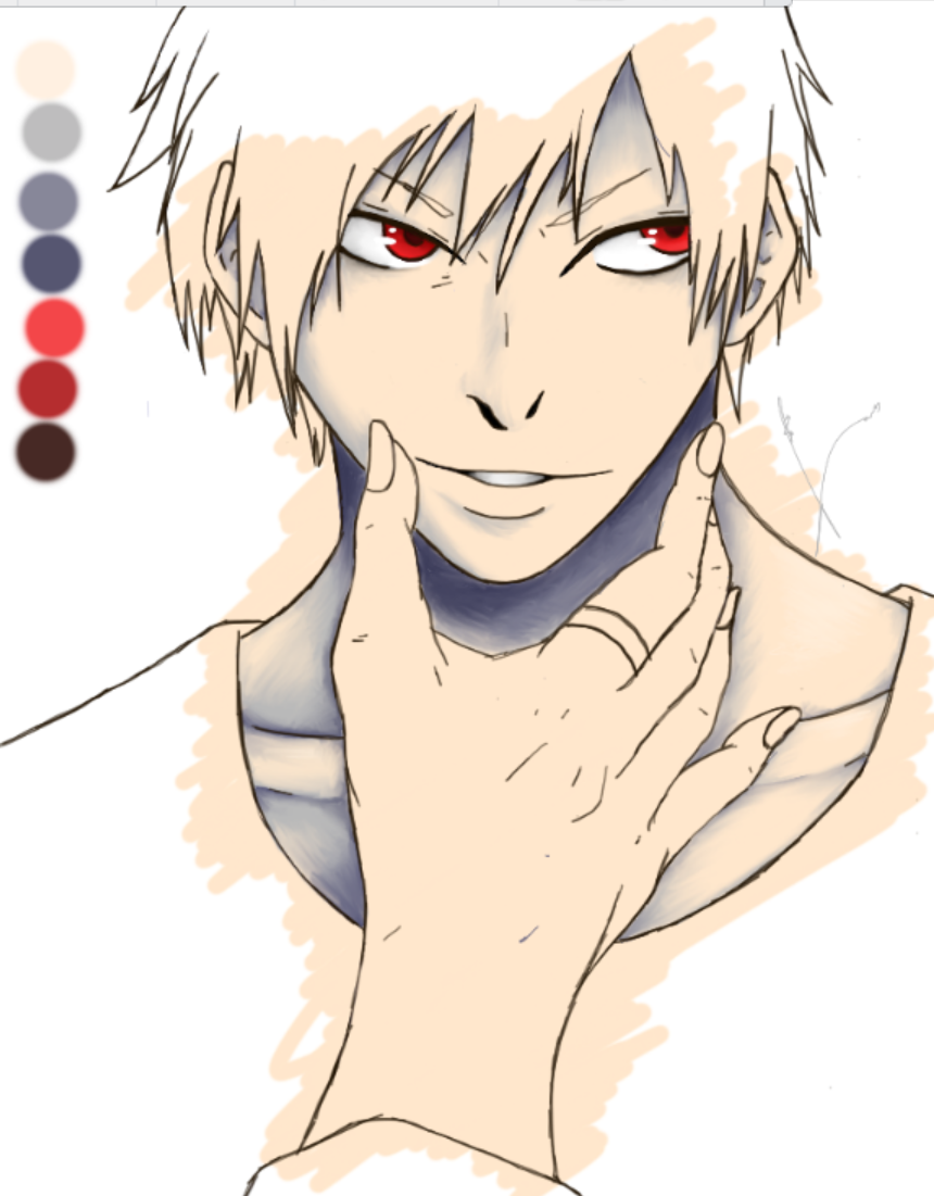 Digital Izaya Orihara WIP