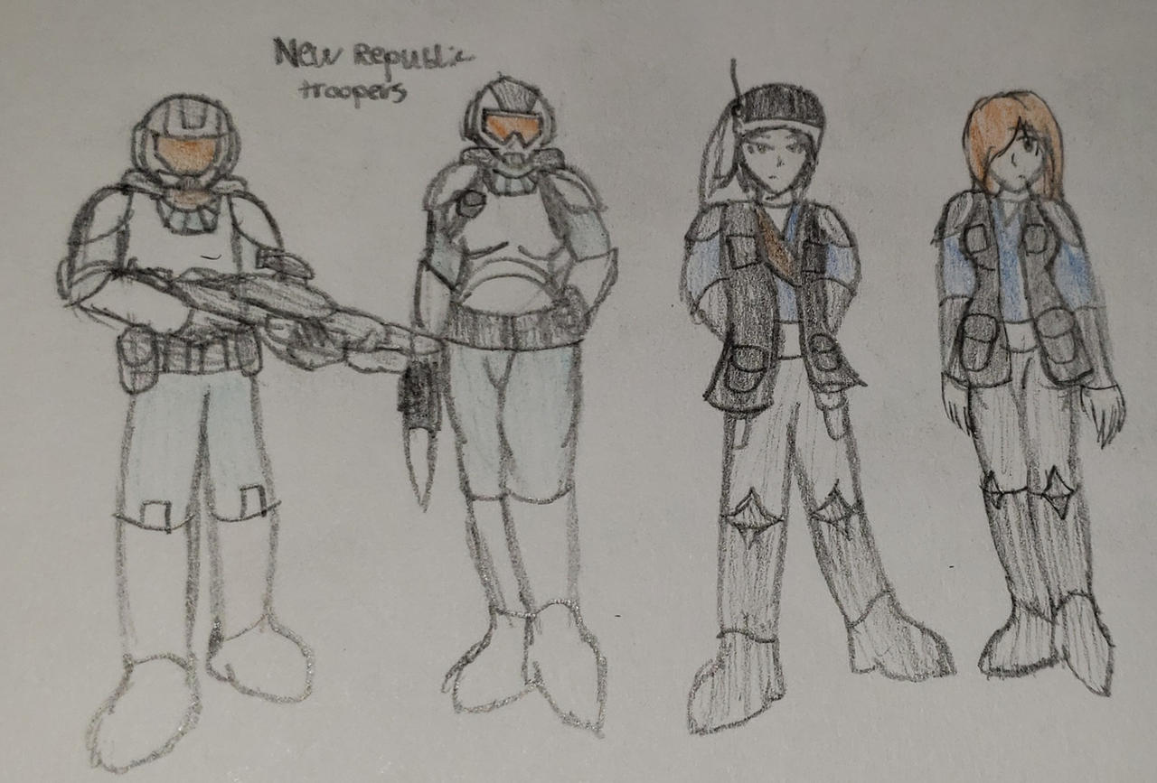 Star wars New Republic troopers by strikeflyer on DeviantArt