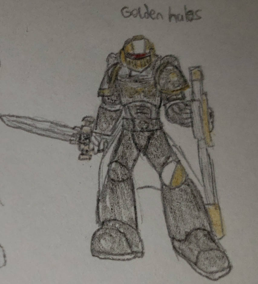 Golden Halos Rendering Warhammer 40k Golden halos by strikeflyer on DeviantArt