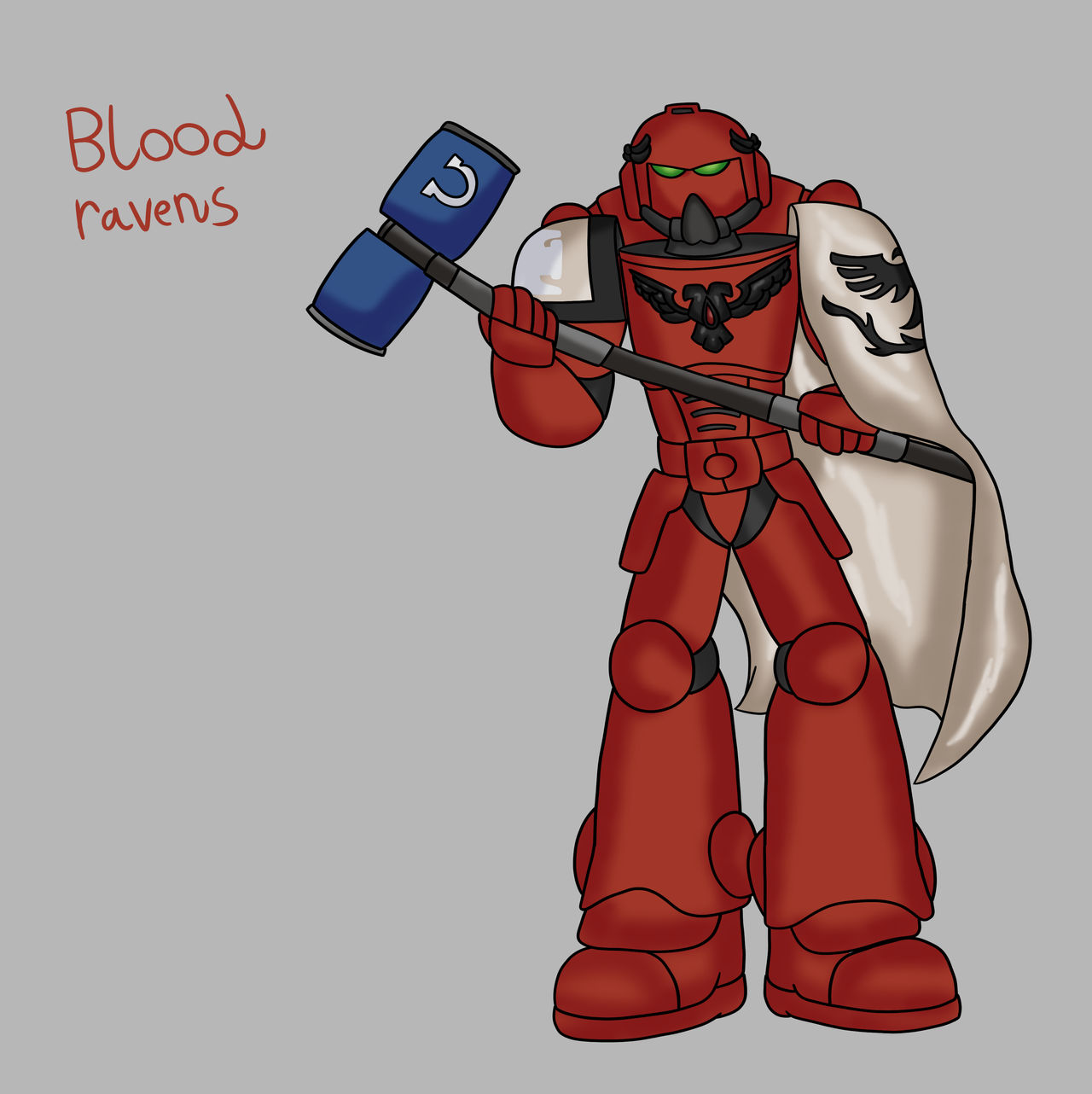 Blood Raspberry Naval Warhammer 40k Blood ravens marine by strikeflyer on DeviantArt
