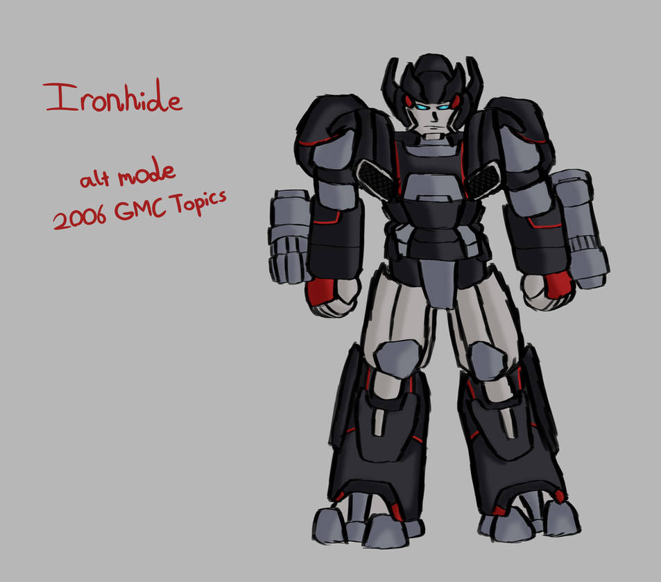 Ironhide Rust Transformers Ironhide by strikeflyer on DeviantArt