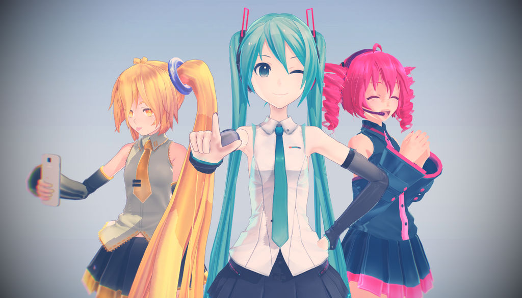 MMD Triple Baka V2017 By Aura R2SF3 On DeviantArt mmd-triple-baka-v2017-by-aura-r2sf3-on-deviantart