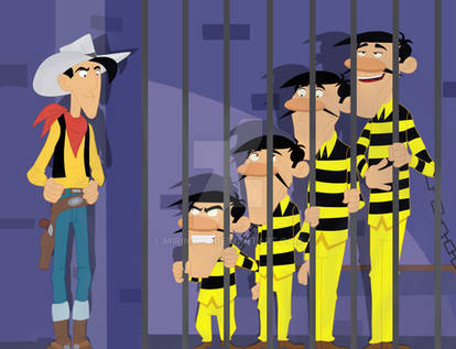 Lucky Luke and the Daltons