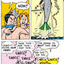 Veronica, Jughead and Archie comics - kisses (2)