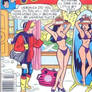 Veronica comics - sexy swimsuit and Dilton