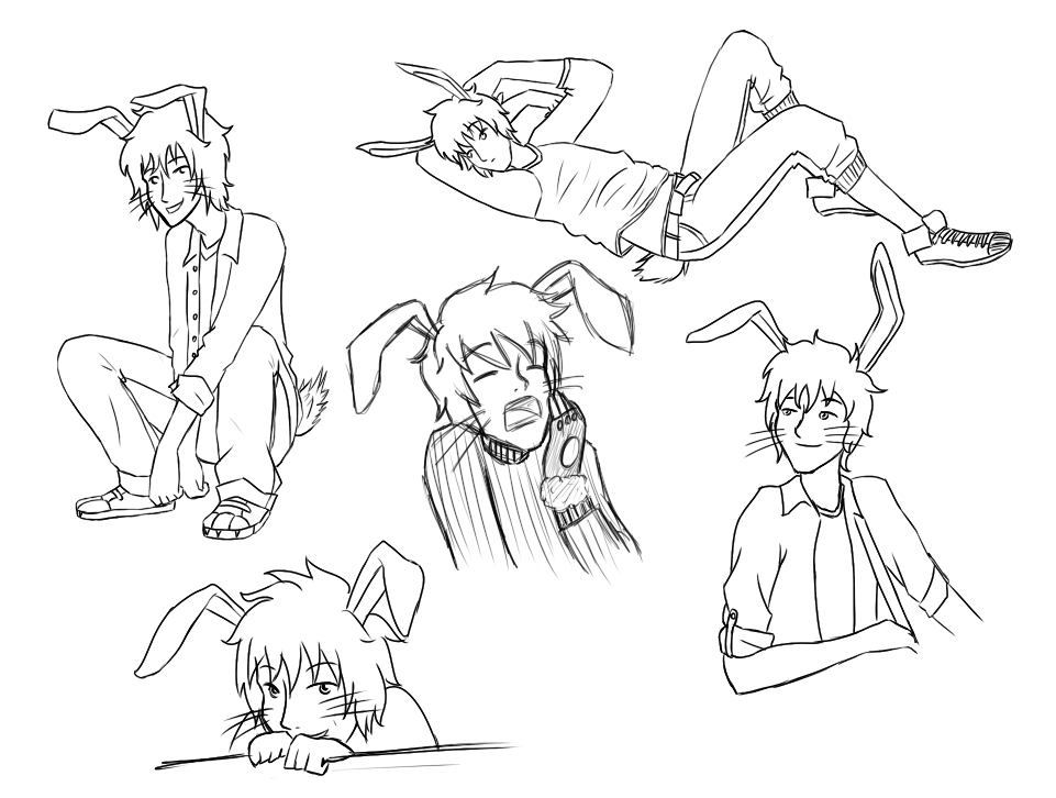 Bunny Sketch Dump