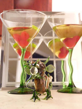 apple martini - dragons