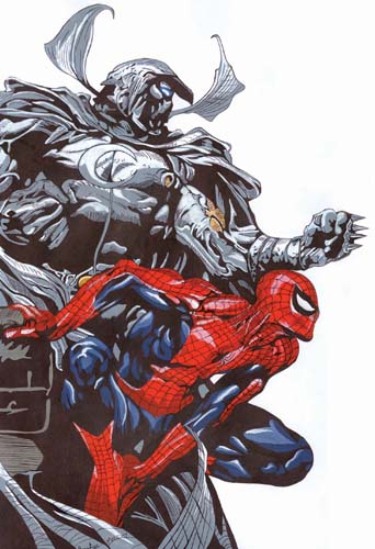 Spiderman and Moonknight