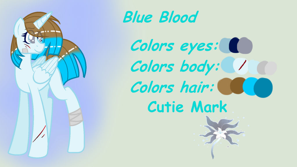 MLP BlueBlood by SilverCarrot2016 on DeviantArt