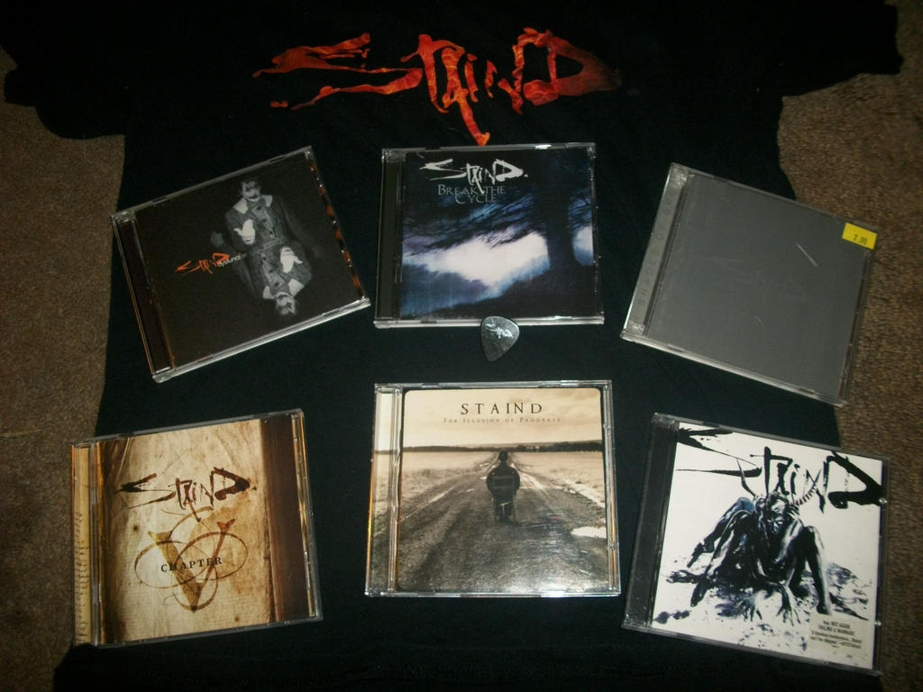 My Staind Collection by ScampTheWolf on DeviantArt