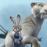 Judy Hopps With Shira