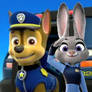 Judy Hopps With Chase