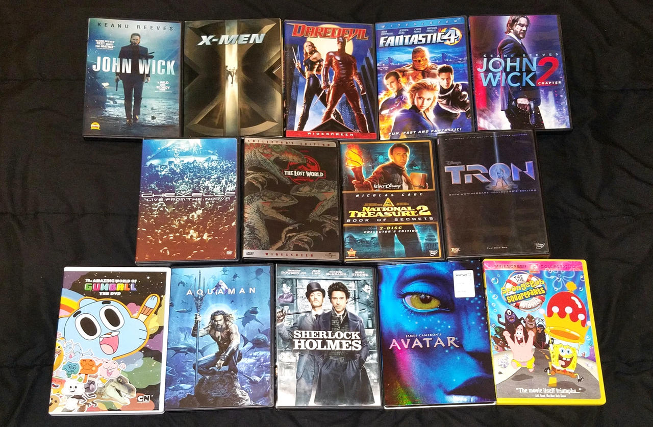 February 2021 Movie Update Part 1 | The DVDs by ScampTheWolf on DeviantArt