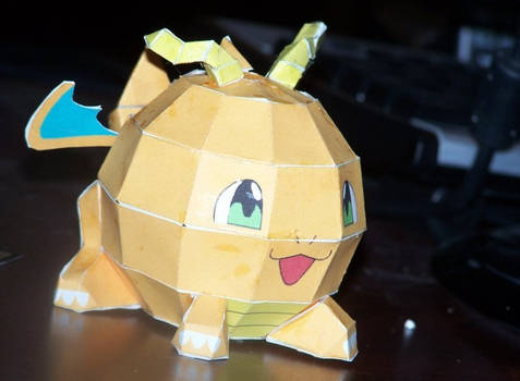 Papercraft Dragonite