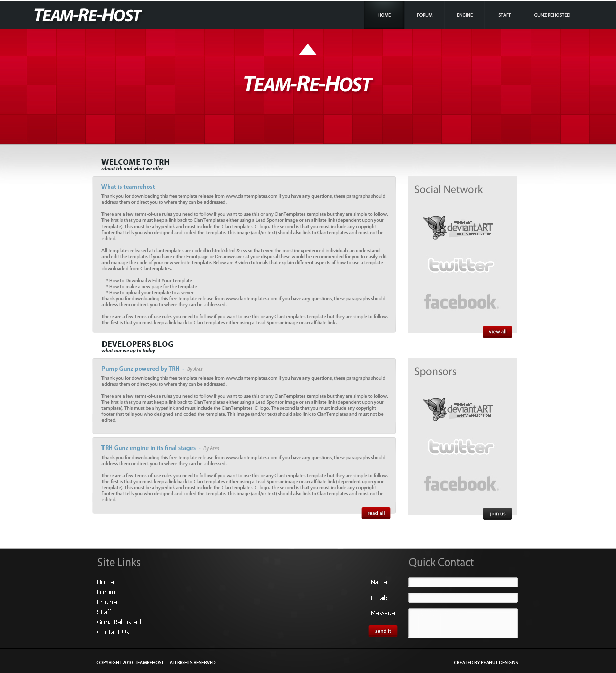 Team-Re-Host Home