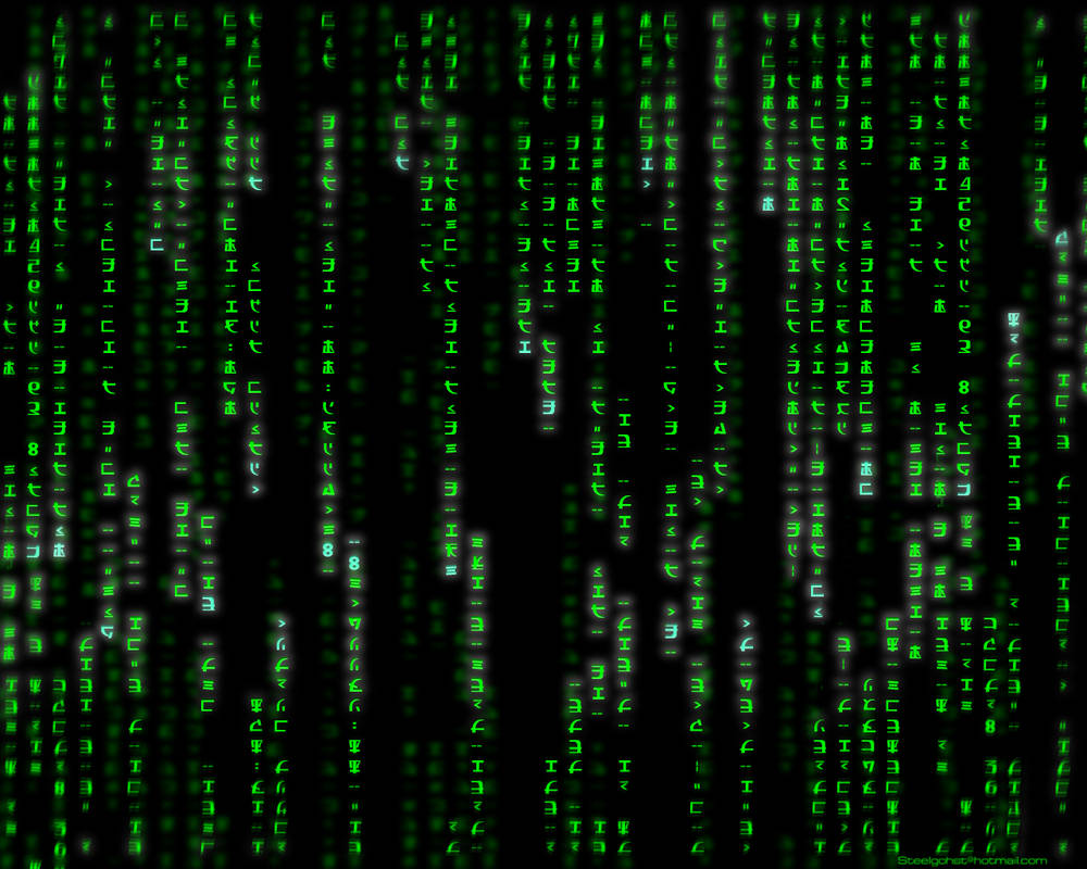 Matrix Green One matrix green by steelgohst on DeviantArt