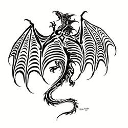 Dragon tattoo commish