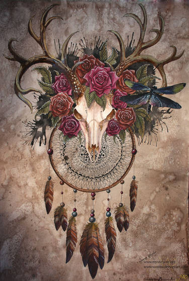 Deerskull Dreamcatcher