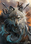 Wolf warrior by Sunima