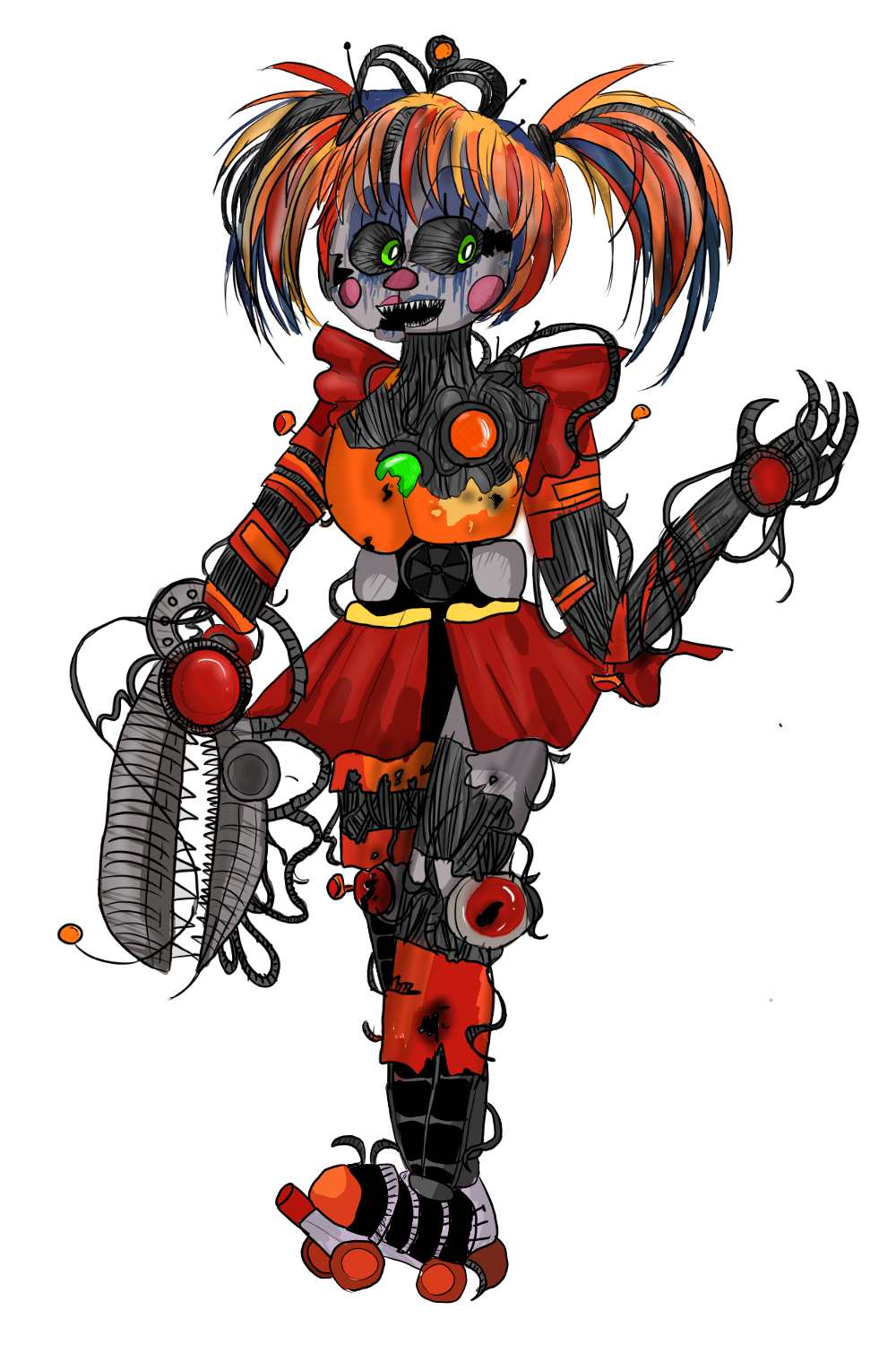 Scrap Baby by KristinaWinter  Anime fnaf, Fnaf drawings, Fnaf baby