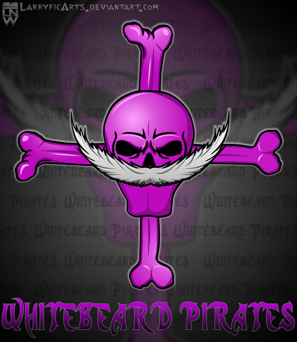 Whitebeard Pirates Jolly roger Wallpaper by LarryficArts on DeviantArt