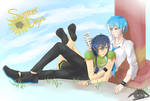 Summer Days by Louna-Ashasou