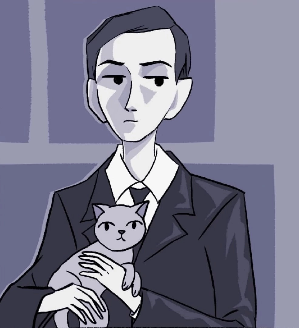 H.P Lovecraft portrait by aeternalnightmare66 on DeviantArt