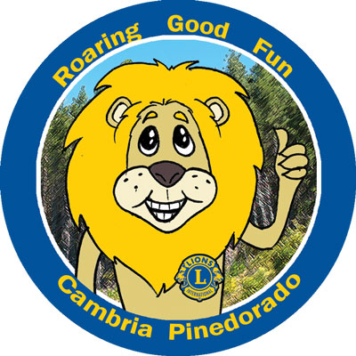 Lions Club of Cambria Pinedorado Sticker