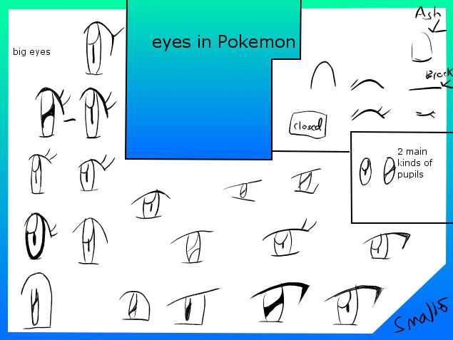 Pokemon Shell Eyes Pokemon Eye Collection by CeresNT on DeviantArt