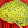 Biohazard Brain Stencil
