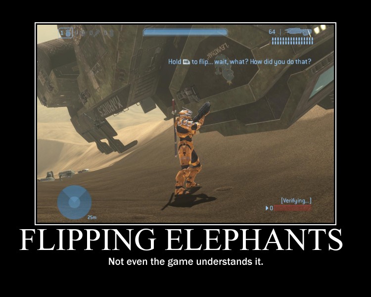 Halo 3: Flipping Elephants