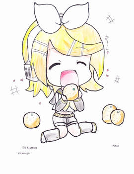 Chibi rin kagamine desu~~