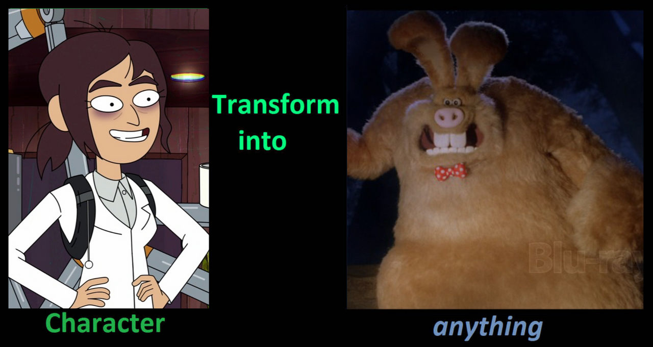 What if Reagan Ridley transforms into a Wererabbit