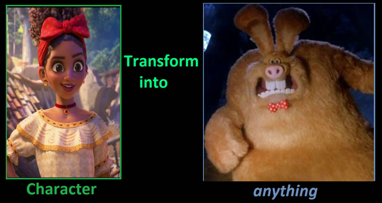 What if Dolores transforms into a Wererabbit by HolloThere on DeviantArt